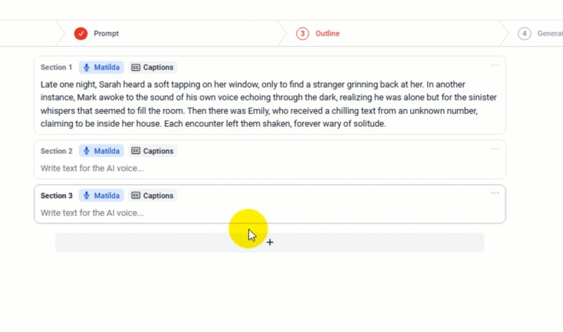 Editing the Outline and Choosing a Voice